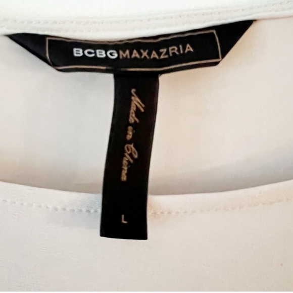 BCBGMaxazria Abstract Dell Zipper Fitted Dress Size Large - Picture 6 of 10